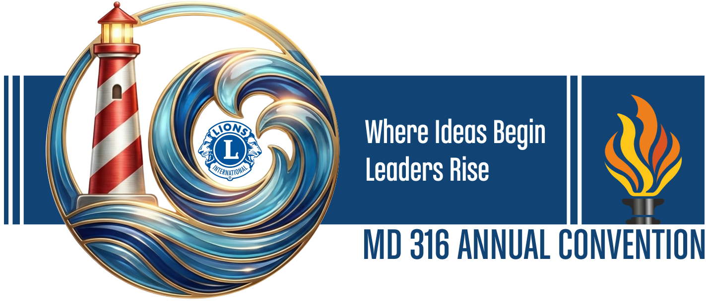 MD 316 Lions Convention Banner